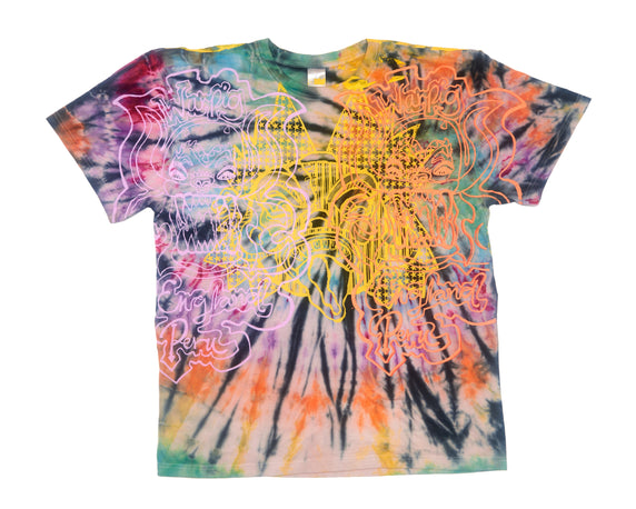 Vivid Rainbow Parrot Tee